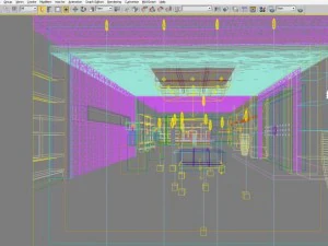 reception space 035 3D Model