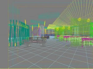 reception space 037 3D Model