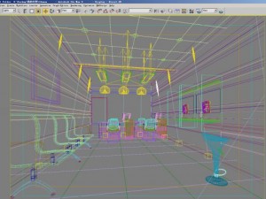 reception space 043 Modelo 3D