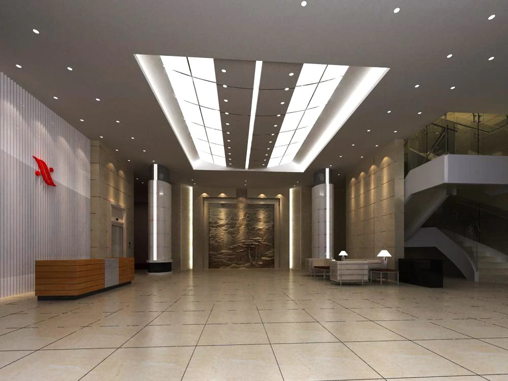 reception space 044 3D Model .c4d .max .obj .3ds .fbx .stl .blend 