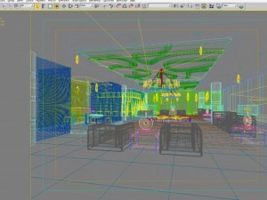 reception space 045 3D Model
