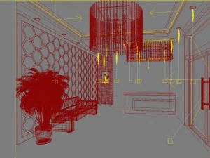 reception space 046 3D Model