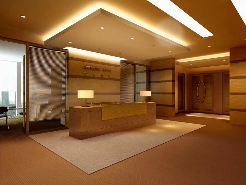 reception space 047 3D Model .c4d .max .obj .3ds .fbx .stl .blend 