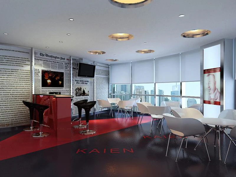 reception space 048 3D Model .c4d .max .obj .3ds .fbx .stl .blend 