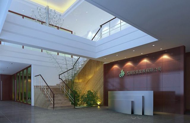 reception space 049 3D Model .c4d .max .obj .3ds .fbx .stl .blend 