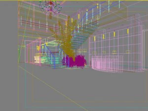 reception space 049 3D Model