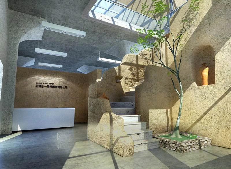 reception space 050 3D Model .c4d .max .obj .3ds .fbx .stl .blend 