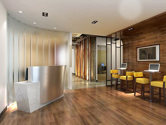 reception space 051 3D Model .c4d .max .obj .3ds .fbx .stl .blend 