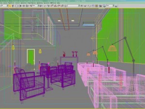 restaurant 002 3D Model