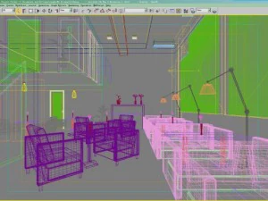 restaurant 002 3D Model