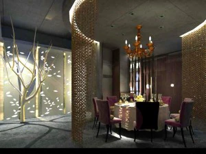 restaurant 009 Modèle 3D
