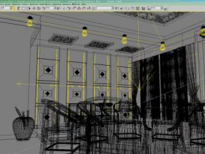 restaurant 011 3D Model
