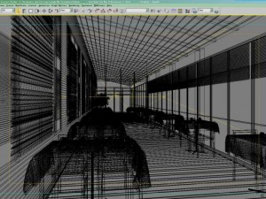 restaurant 018 Model 3D