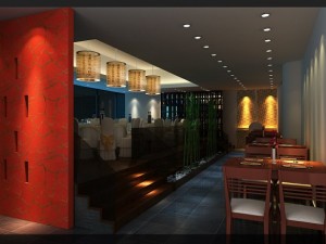 restaurant 019 3D 모델