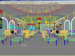 restaurant 020 Model 3D