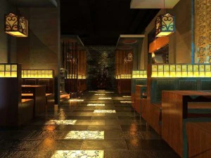 restaurant 021 3D Model