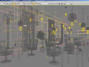 restaurante 026 Modelo 3D