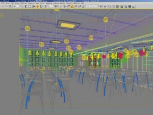 restoran 030 3D Model
