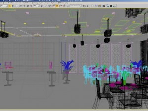 restaurant 034 3D Model