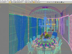 restaurant 040 3D 模型