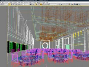 restaurant 045 3D Model