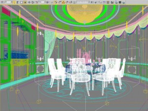 restaurant 046 Modello 3D