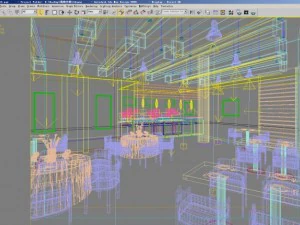 restaurant 047 3D Model