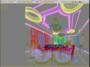 restaurant 050 Model 3D