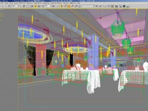 restaurant 054 3D Model
