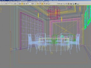 restaurant 061 3D Model