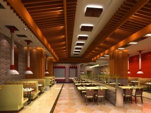 restaurant 062 Modèle 3D