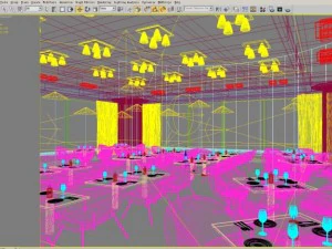 ristorante 066 Modello 3D