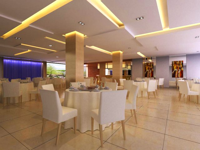 restaurant 070 3D मॉडल .c4d .max .obj .3ds .fbx .stl .blend 