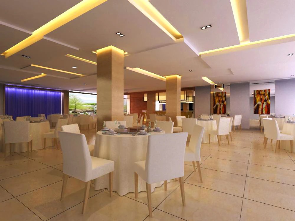 restaurant 070 3D Model .c4d .max .obj .3ds .fbx .stl .blend 