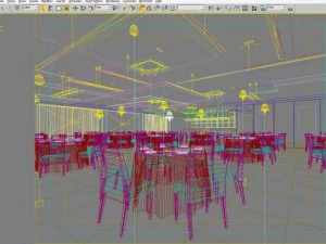 restaurant 070 3D Model