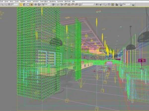 ristorante 072 Modello 3D