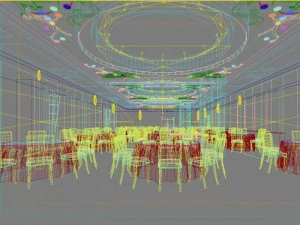 restaurant 076 3D Model
