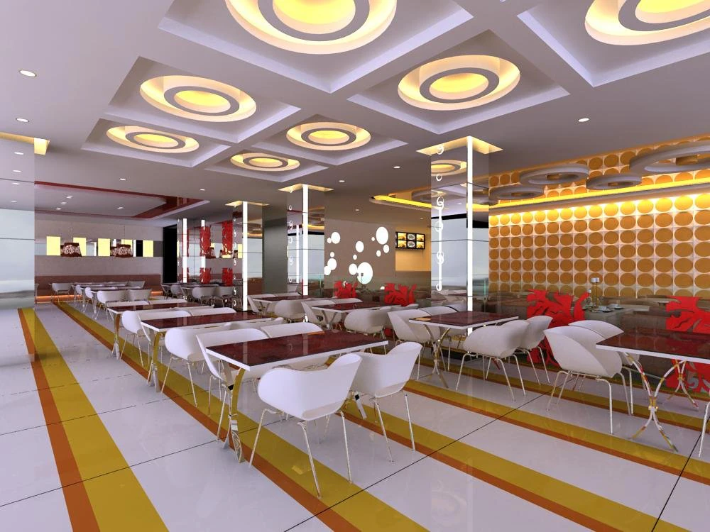 restaurant 080 3D Model .c4d .max .obj .3ds .fbx .stl .blend