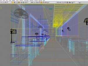 restaurant 081 3D Model