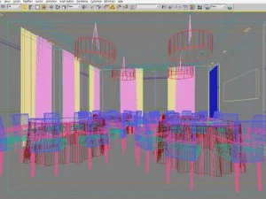 restaurant 082 3D Model