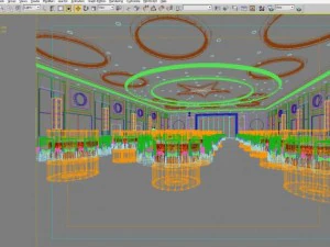 restaurant 083 3D Model