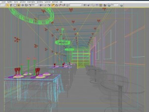 restaurant 084 3D Model