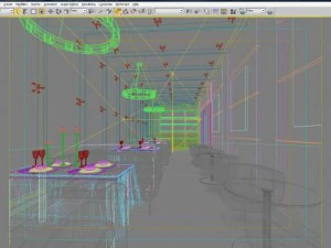 restaurant 084 3D Model
