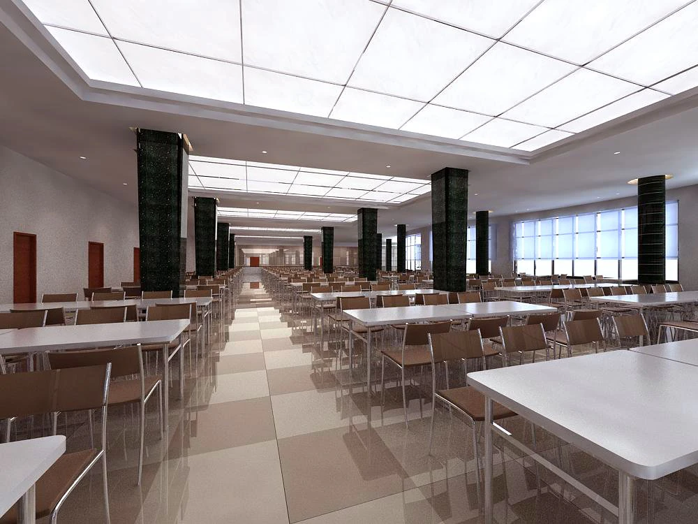 restaurant 085 3D Model .c4d .max .obj .3ds .fbx .stl .blend 