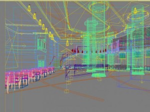 restaurant 090 Model 3D