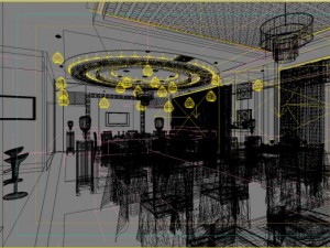 restaurant 093 3D-Modell