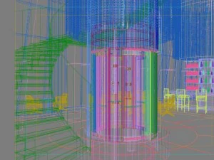 restaurant 094 3D Model