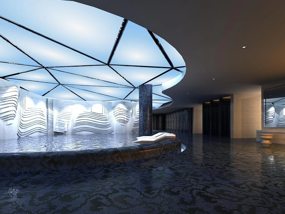 spa room 004 3D Model .c4d .max .obj .3ds .fbx .stl .blend 