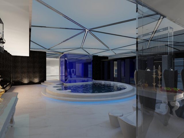 spa room 005 Modelo 3D .c4d .max .obj .3ds .fbx .stl .blend 