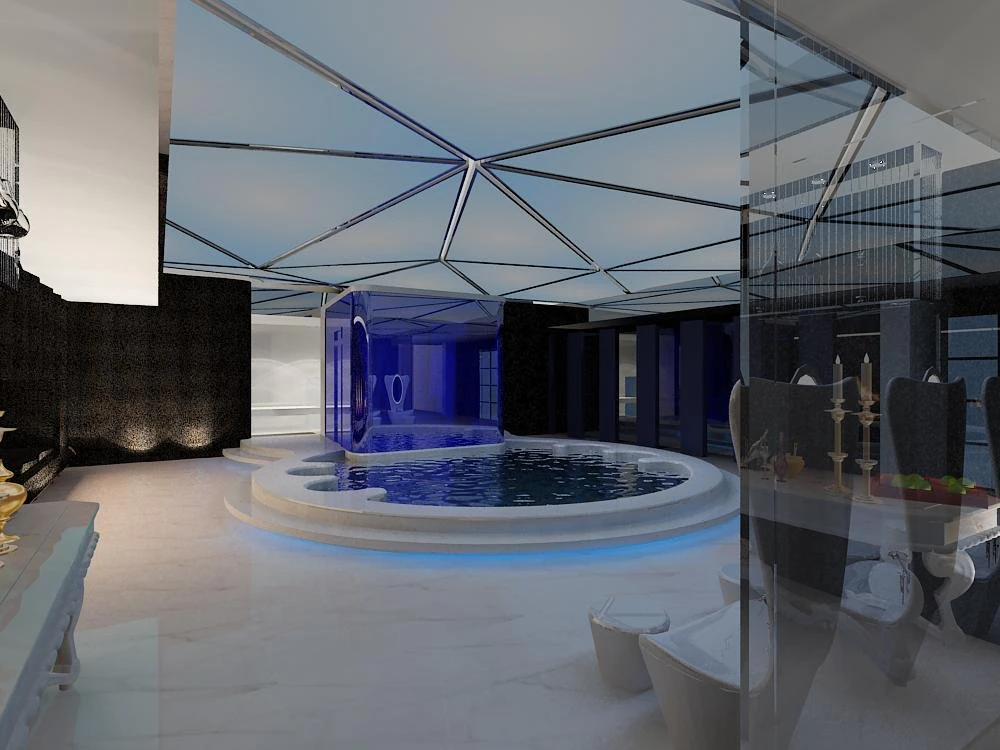 spa odası 005 3D Model .c4d .max .obj .3ds .fbx .stl .blend